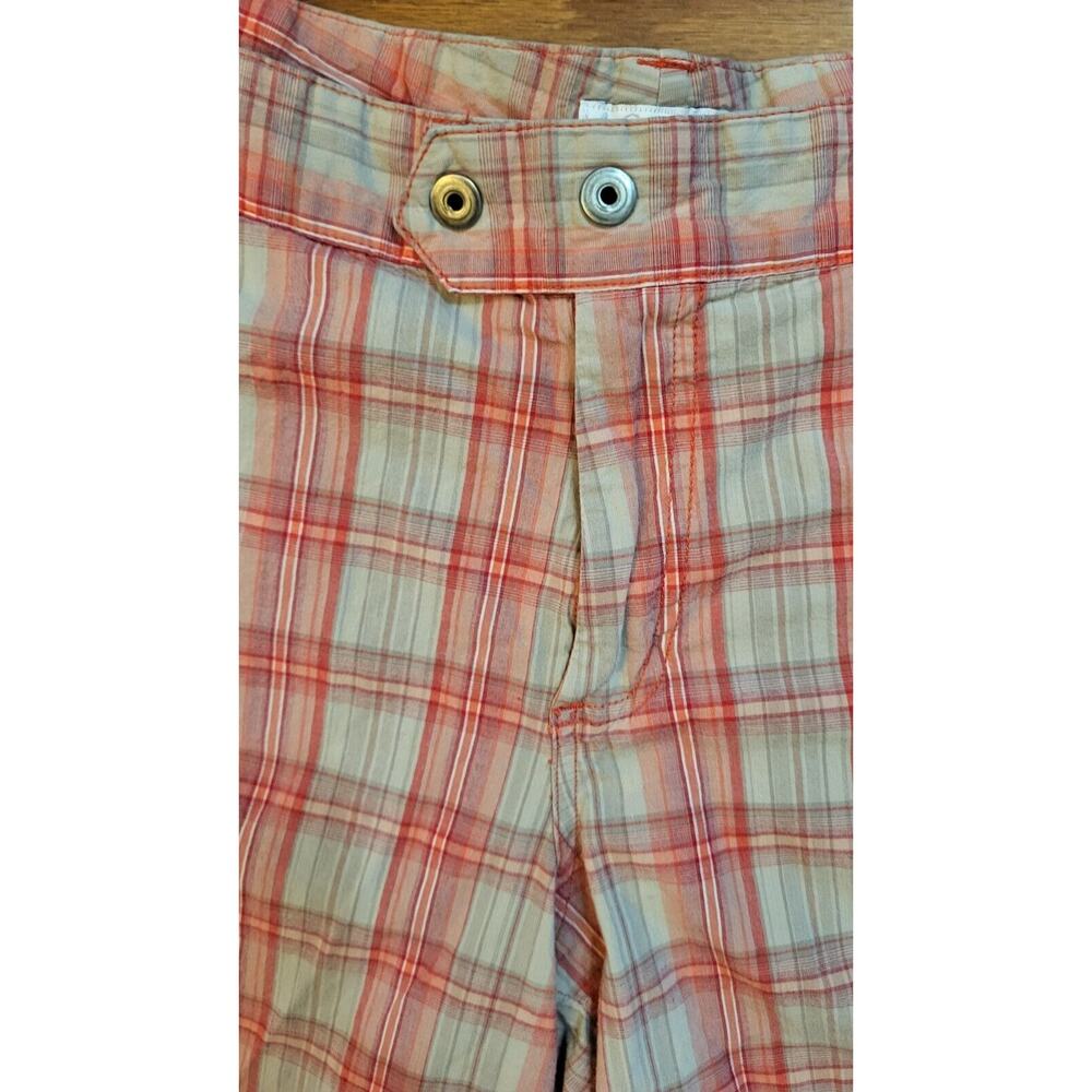 Columbia Women Size 16 Plaid Bermuda Shorts Cotton Lightweight - Picture 3 of 13